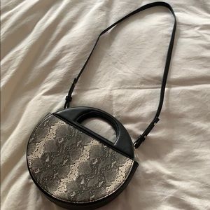 Zara snakeskin purse